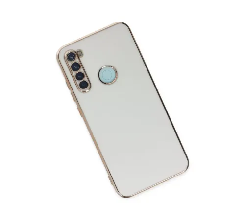 Xiaomi Redmi Note 8 Kılıf Volet Silikon - Beyaz