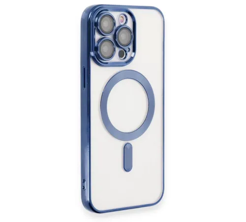 Apple iPhone 15 Pro Max Kılıf Kross Magneticsafe Kapak - Lacivert
