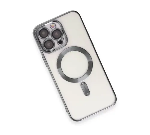 Apple iPhone 15 Pro Max Kılıf Kross Magneticsafe Kapak - Titan Gri