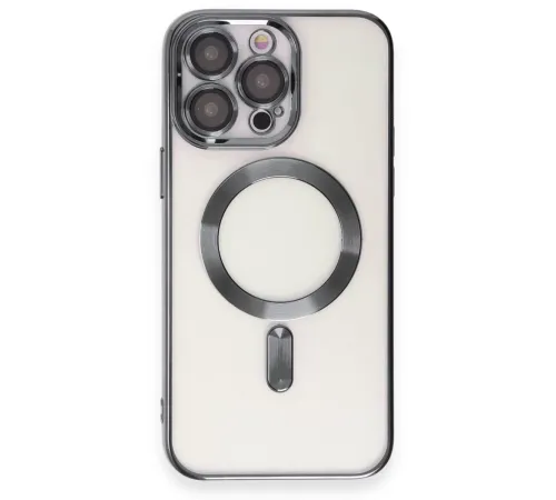 Apple iPhone 15 Pro Max Kılıf Kross Magneticsafe Kapak - Titan Gri