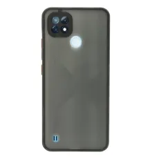 Realme C21 Kılıf Montreal Silikon Kapak - Siyah
