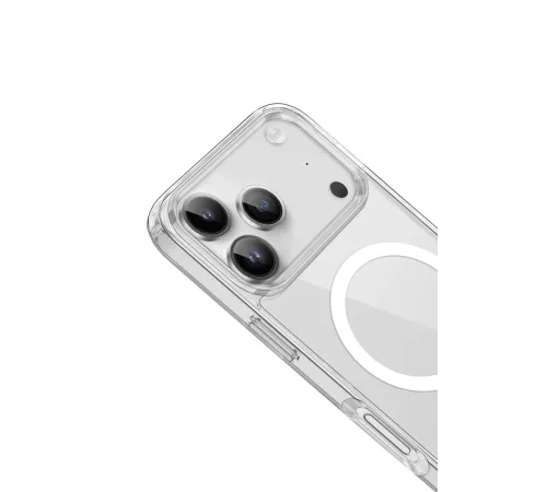 Apple iPhone 17 Pro Kılıf Pc Real Magsafe Kapak - Şeffaf