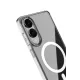 Samsung Galaxy S25 Edge Kılıf Magneticsafe Şeffaf Silikon - Şeffaf