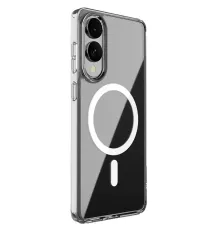 Samsung Galaxy S25 Edge Kılıf Magneticsafe Şeffaf Silikon - Şeffaf