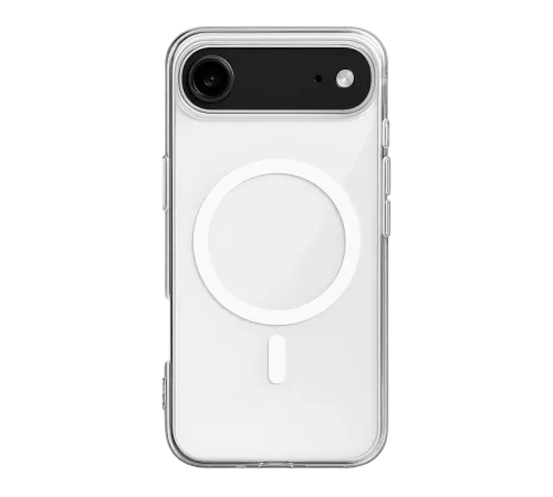 Apple iPhone 17 Air Kılıf Magneticsafe Şeffaf Silikon - Şeffaf