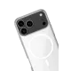 Apple iPhone 17 Pro Max Kılıf Magneticsafe Şeffaf Silikon - Şeffaf