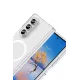 Samsung Galaxy Z Fold 7 Kılıf Magneticsafe Şeffaf Silikon - Şeffaf