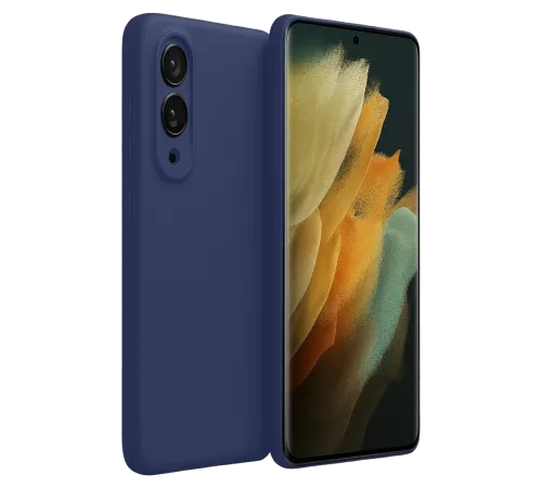 Samsung Galaxy S25 Edge First Silikon - Lacivert