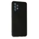 Samsung Galaxy A13 4G Kılıf Nano içi Kadife Silikon - Siyah