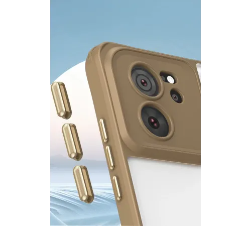 Xiaomi Mi 13T Pro Kılıf Penta Silikon Kılıf - Çöl Titanyum