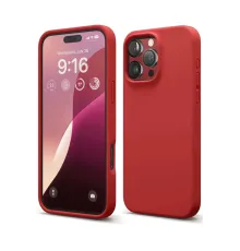 Apple iPhone 16 Pro Max Kılıf Nano içi Kadife Silikon - Kırmızı