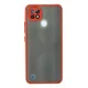 Realme C21 Kılıf Montreal Silikon Kapak - Kırmızı