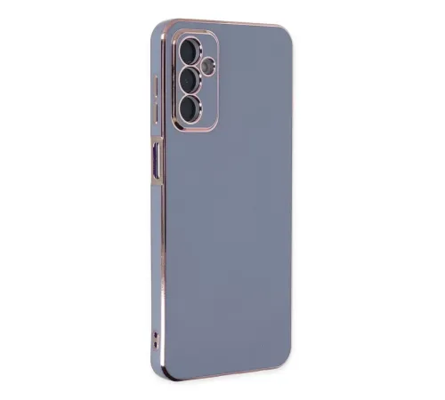 Samsung Galaxy M23 Kılıf Volet Silikon - Mavi
