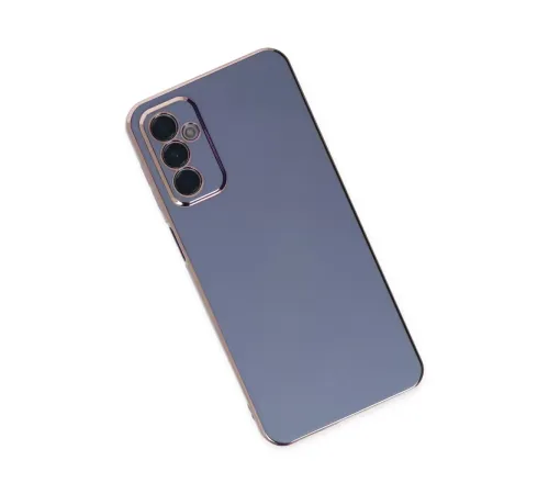 Samsung Galaxy M23 Kılıf Volet Silikon - Mavi