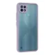 Realme C21 Kılıf Montreal Silikon Kapak - Mor