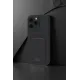 Apple iPhone 16 Plus Kılıf Kelvin Kartvizitli Silikon - Derin Mor