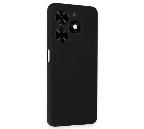 Tecno Spark Go 2024 Kılıf First Silikon - Siyah