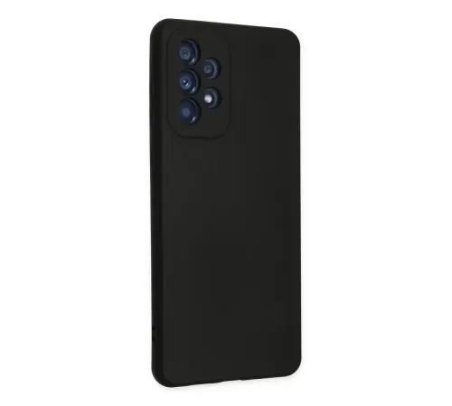 Samsung Galaxy A23 4G Kılıf Nano içi Kadife Silikon - Siyah