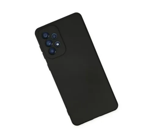 Samsung Galaxy A23 4G Kılıf Nano içi Kadife Silikon - Siyah