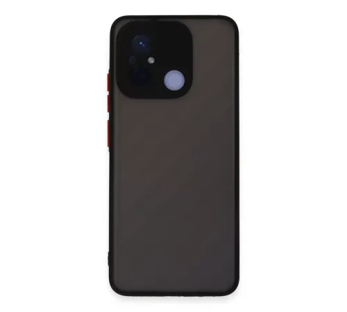 Xiaomi Redmi 12C Kılıf Montreal Silikon Kapak - Siyah