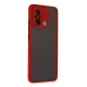 Xiaomi Redmi 12C Kılıf Montreal Silikon Kapak - Kırmızı