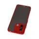 Xiaomi Redmi 12C Kılıf Montreal Silikon Kapak - Kırmızı