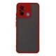 Xiaomi Redmi 12C Kılıf Montreal Silikon Kapak - Kırmızı