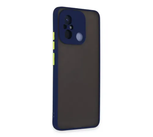 Xiaomi Redmi 12C Kılıf Montreal Silikon Kapak - Lacivert