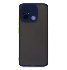 Xiaomi Redmi 12C Kılıf Montreal Silikon Kapak - Lacivert