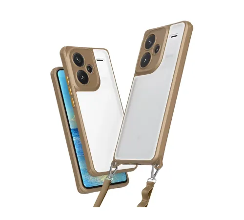 Xiaomi Redmi Note 13 Pro Plus Kılıf Penta Silikon Kılıf - Çöl Titanyum