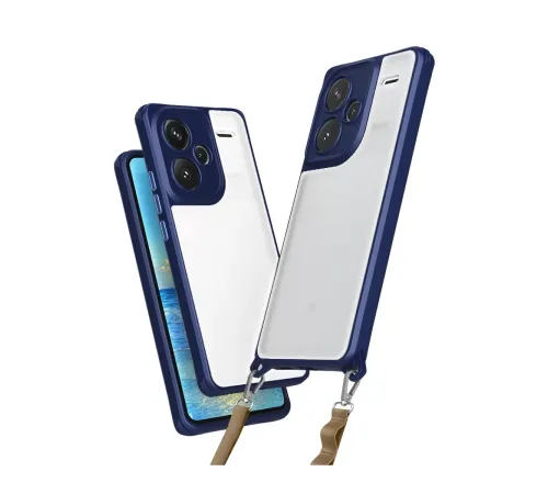 Xiaomi Redmi Note 13 Pro Plus Kılıf Penta Silikon Kılıf - Lacivert