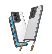 Xiaomi Redmi Note 13 Pro Plus Kılıf Penta Silikon Kılıf - Titan Gri