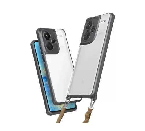 Xiaomi Redmi Note 13 Pro Plus Kılıf Penta Silikon Kılıf - Titan Gri