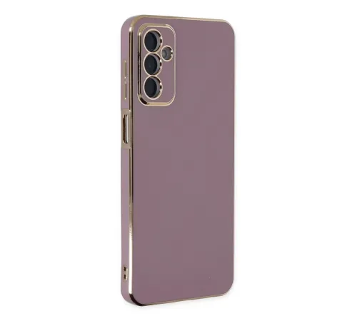 Samsung Galaxy M23 Kılıf Volet Silikon - Mor