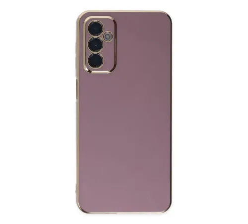 Samsung Galaxy M23 Kılıf Volet Silikon - Mor
