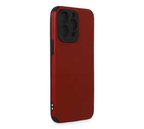 Apple iPhone 15 Pro Kılıf Loop Deri Silikon - Kırmızı