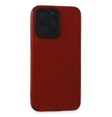 Apple iPhone 15 Pro Kılıf Loop Deri Silikon - Kırmızı
