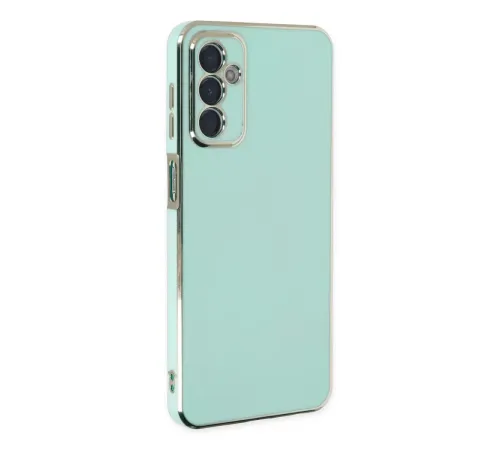 Samsung Galaxy M23 Kılıf Volet Silikon - Açık Yeşil