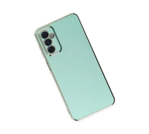 Samsung Galaxy M23 Kılıf Volet Silikon - Açık Yeşil