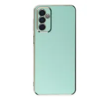 Samsung Galaxy M23 Kılıf Volet Silikon - Açık Yeşil