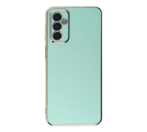 Samsung Galaxy M23 Kılıf Volet Silikon - Açık Yeşil