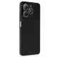 Realme C61 Kılıf Auto Focus Karbon Kapak - Siyah