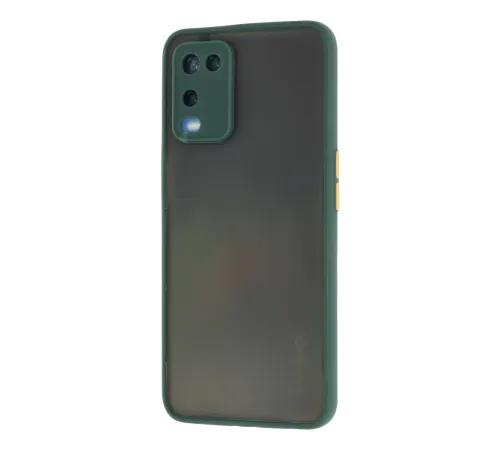 A54 4G Kılıf Montreal Silikon Kapak - Yeşil