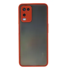 A54 4G Kılıf Montreal Silikon Kapak - Kırmızı