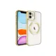 Apple iPhone 11 Kılıf Kross Magneticsafe Kapak - Gold