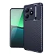 Realme C61 Kılıf Auto Focus Karbon Kapak - Lacivert