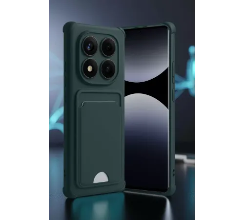 Xiaomi Redmi Note 14 Pro 4G Kelvin Kartvizitli Silikon - Bordo