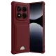 Xiaomi Redmi Note 14 Pro 4G Kelvin Kartvizitli Silikon - Bordo