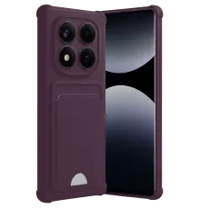 Xiaomi Redmi Note 14 Pro 4G Kelvin Kartvizitli Silikon - Derin Mor