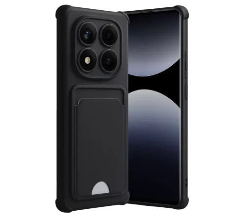 Xiaomi Redmi Note 14 Pro 4G Kelvin Kartvizitli Silikon - Siyah